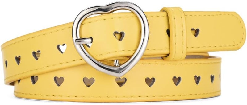 YALLNASL Retro Y2k Star Waist Belt for Girls Goth Punk Rock Belt for Jeans Dress Adjustable Faux Leather Belt Vintage - Image 1